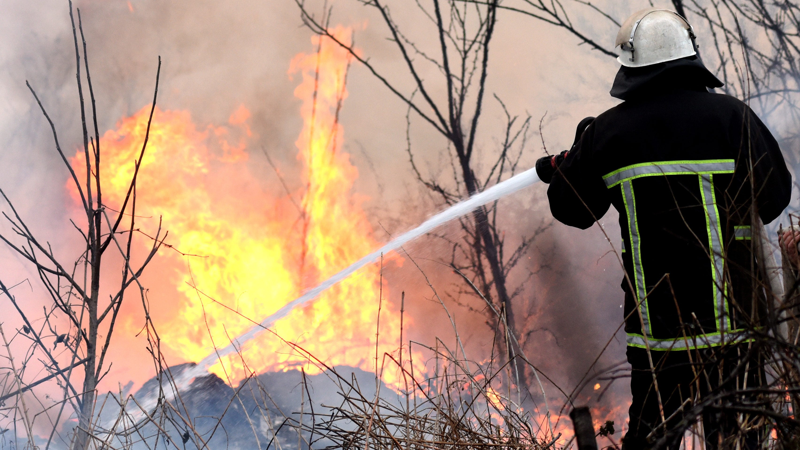 Symbol Waldbrand in Italien