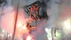 Vor allem Sturm-Fans haben sich beim Derby daneben benommen