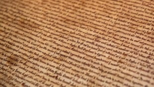 Die vermeintliche „Magna Carta“-Kopie (Bild) an der Harvard University ist tatsächlich ein ...